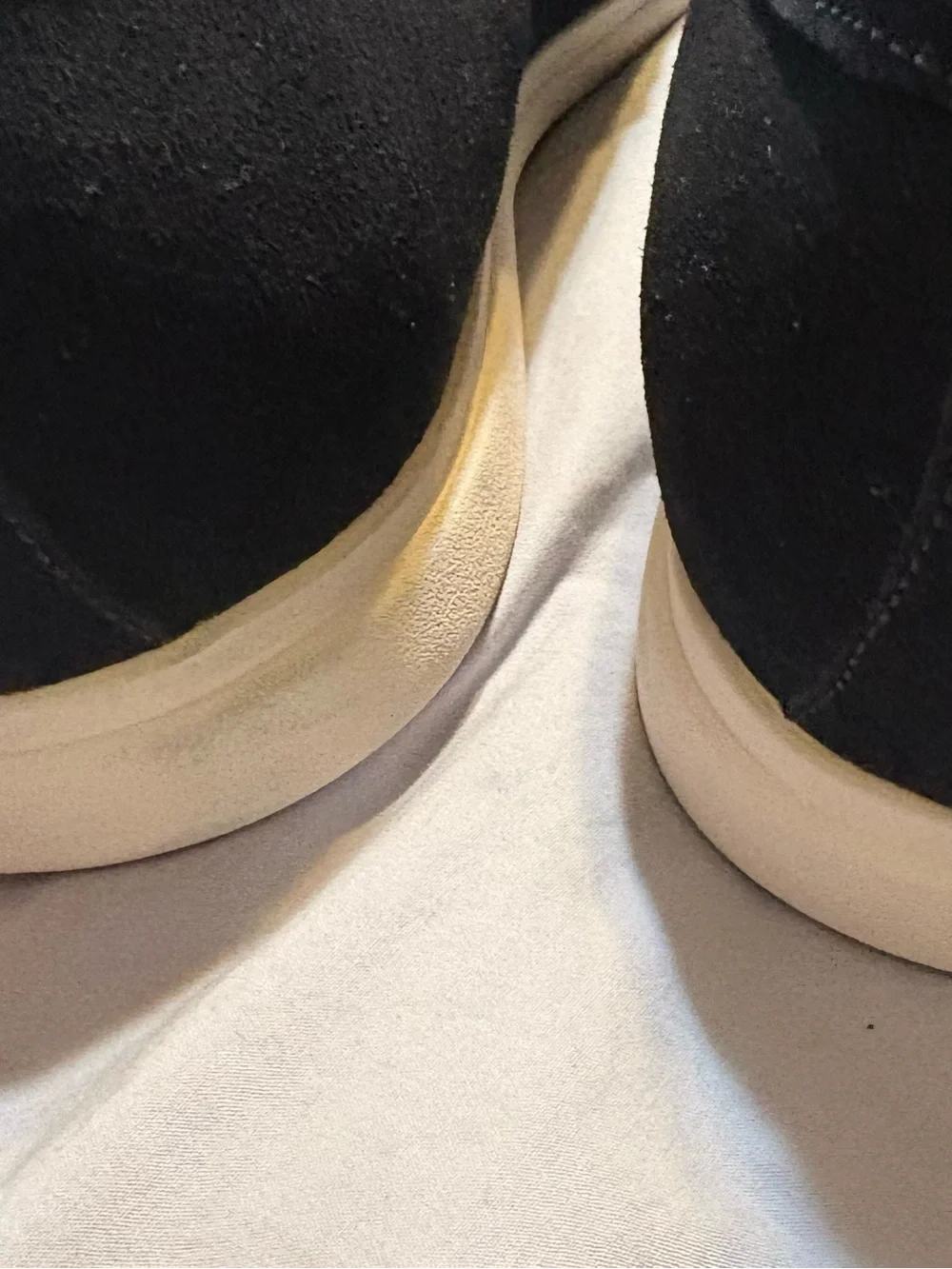 Men's navy blue Suede Slip-On Loafers